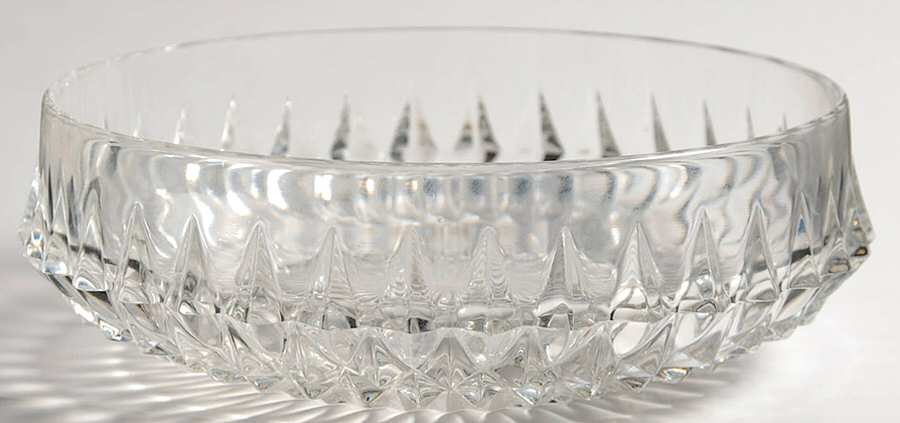 Diamond Point Clear 6" Round Bowl by Indiana Glass-1