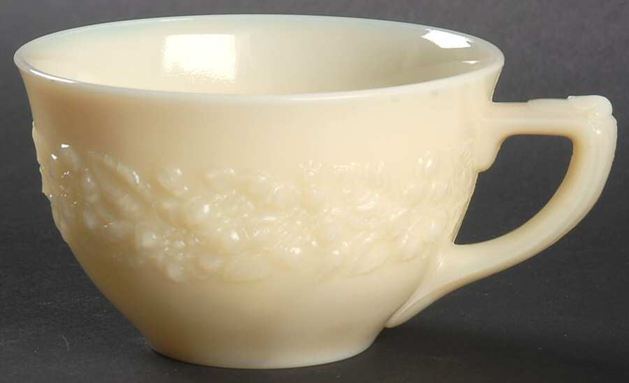 Indiana Custard Ivory Cup Only by Indiana Glass-1