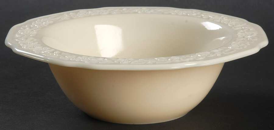 Indiana Custard Ivory Cereal Bowl by Indiana Glass-1
