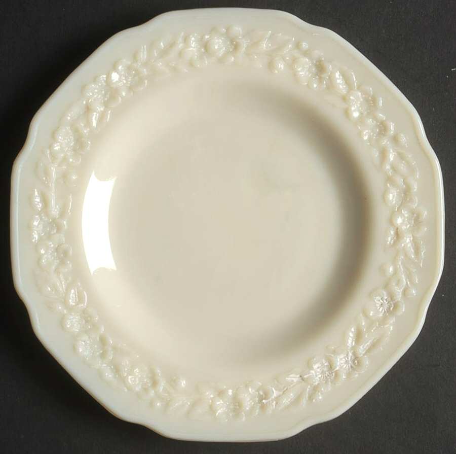 Indiana Custard Ivory Bread & Butter Plate by Indiana Glass-1