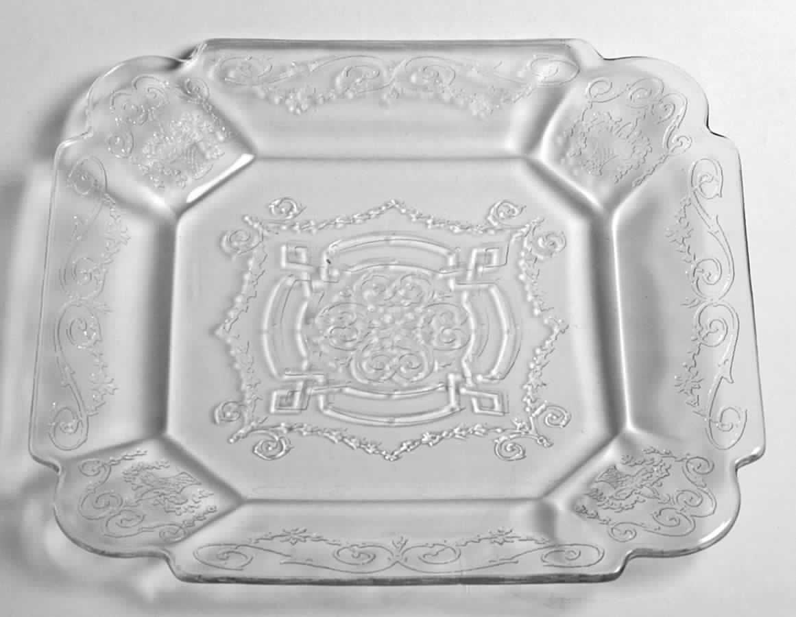 Lorain Clear 7" Salad Plate by Indiana Glass-1