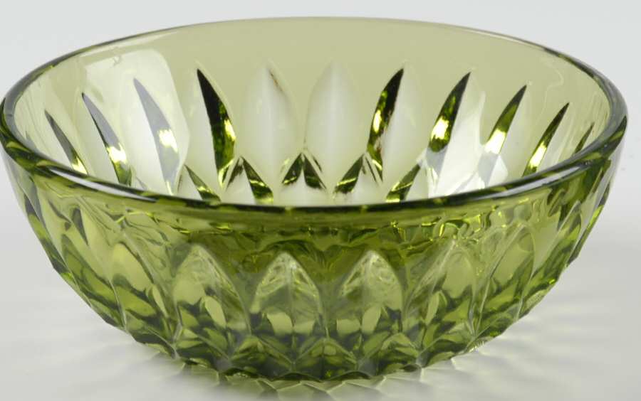 Mt. Vernon Green 5" Individual Salad Bowl by Indiana Glass-1