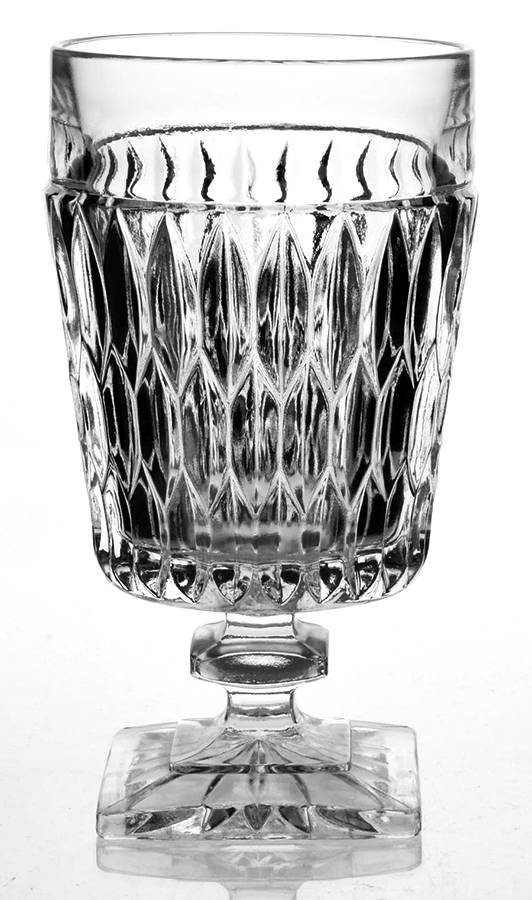 Mt. Vernon Clear Iced Tea by Indiana Glass-1