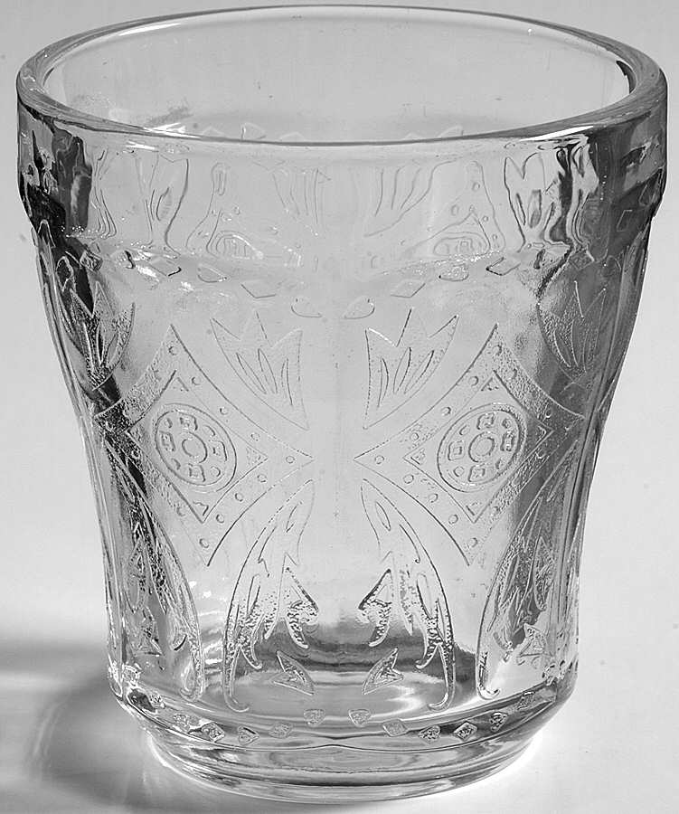 Recollection Clear On the Rocks Glass by Indiana Glass-1