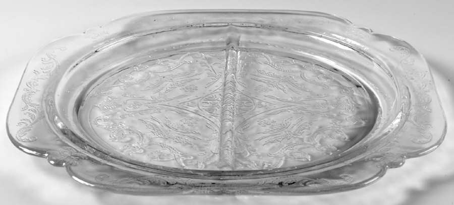 Recollection Clear Grill Plate by Indiana Glass-1
