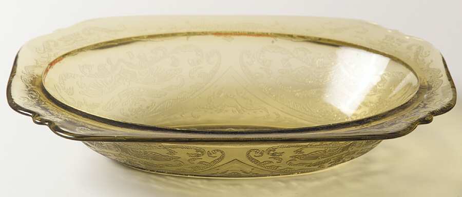 Recollection Amber Oval Vegetable Bowl by Indiana Glass-1