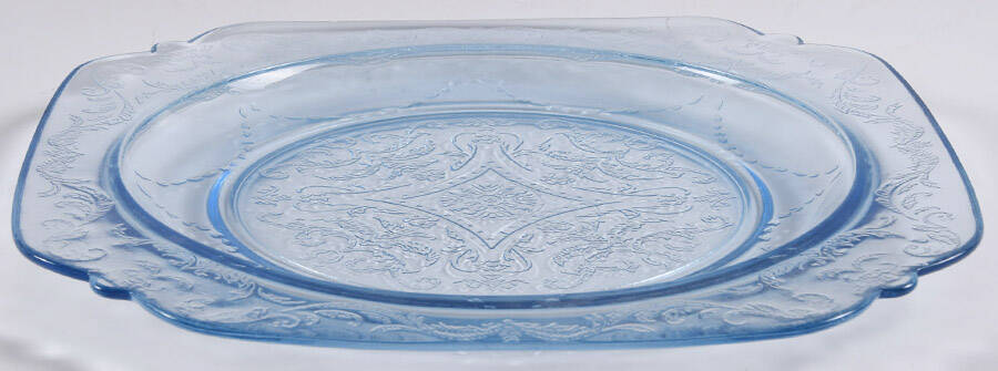 Recollection Blue Luncheon Plate by Indiana Glass-1