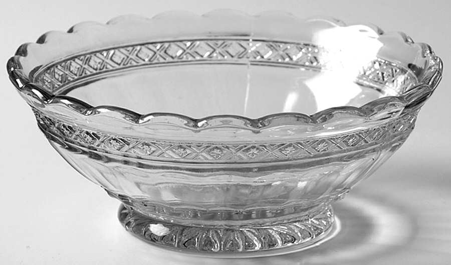 Star Band 5" Small Fruit/Dessert Bowl by Indiana Glass-1