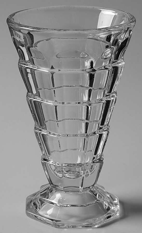 Tea Room Clear 11 Oz Footed Tumbler by Indiana Glass-1