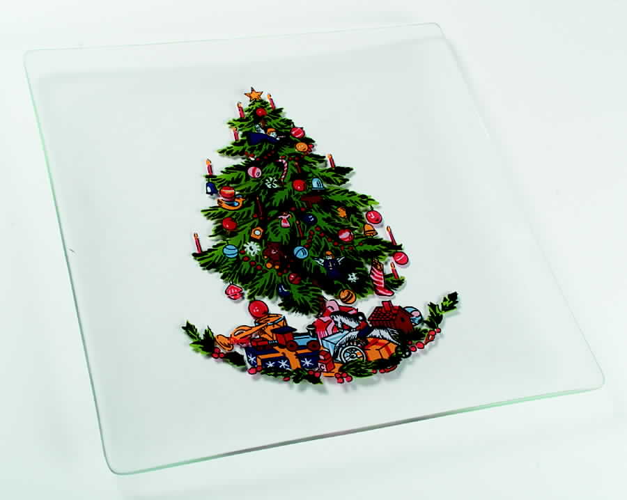 Tradition Glassware Sandwich Tray by International-1