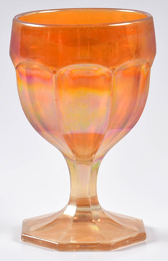 Colonial Marigold Water Goblet by Imperial Glass-Ohio-1