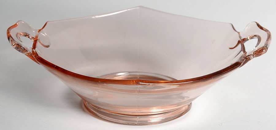Molly Pink Mayonnaise Bowl, Bowl Only by Imperial Glass-Ohio-1