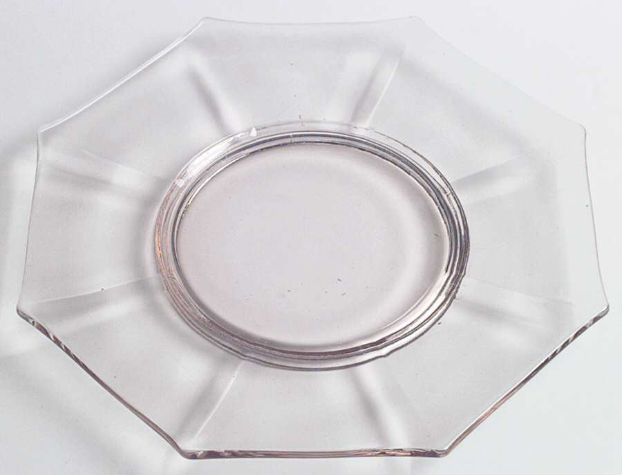 Molly Pink 7" Salad Plate by Imperial Glass-Ohio-1