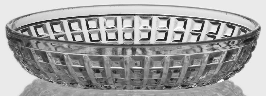 Monticello Clear Pickle Dish by Imperial Glass-Ohio-1
