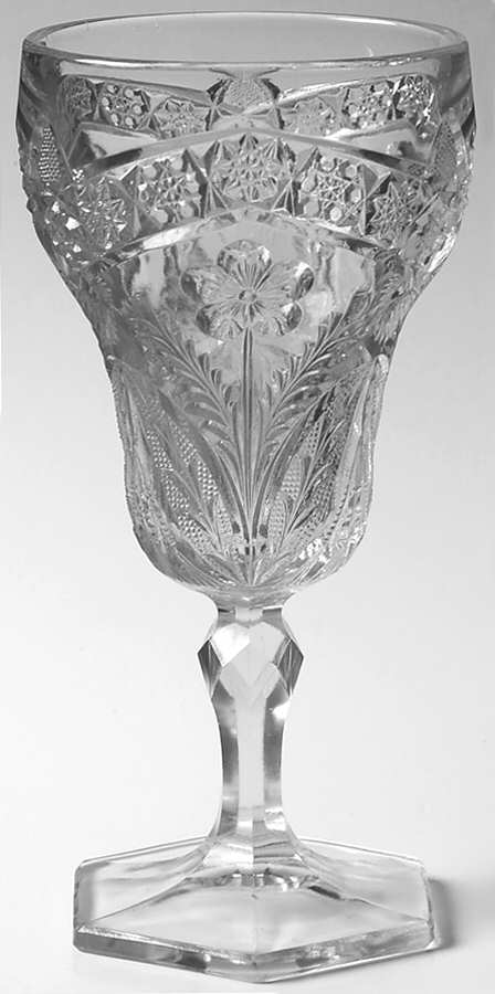 Gaelic Water Goblet by Indiana Glass-1