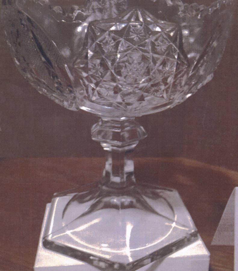 Bismarc Star Stemmed Open Jelly by Indiana Glass-1