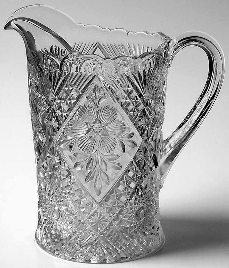 Garden Pink 28 Oz Pitcher by Indiana Glass-1