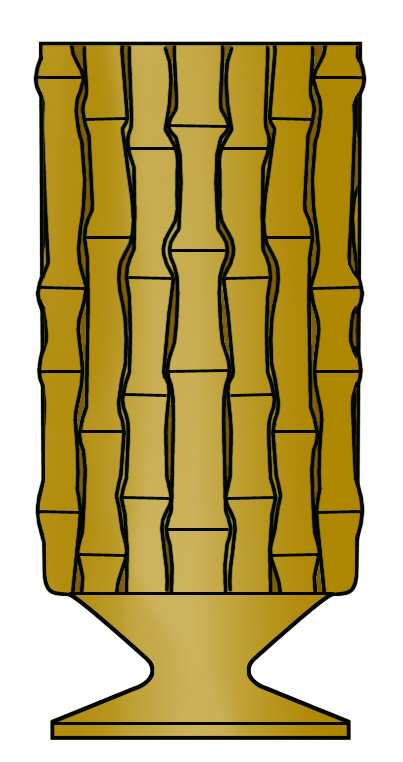 Bambu Gold Iced Tea by Imperial Glass-Ohio-1