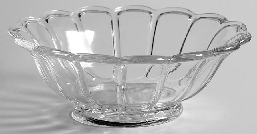 Lindburgh Clear 4" Small Fruit/Dessert Bowl by Imperial Glass-Ohio-1