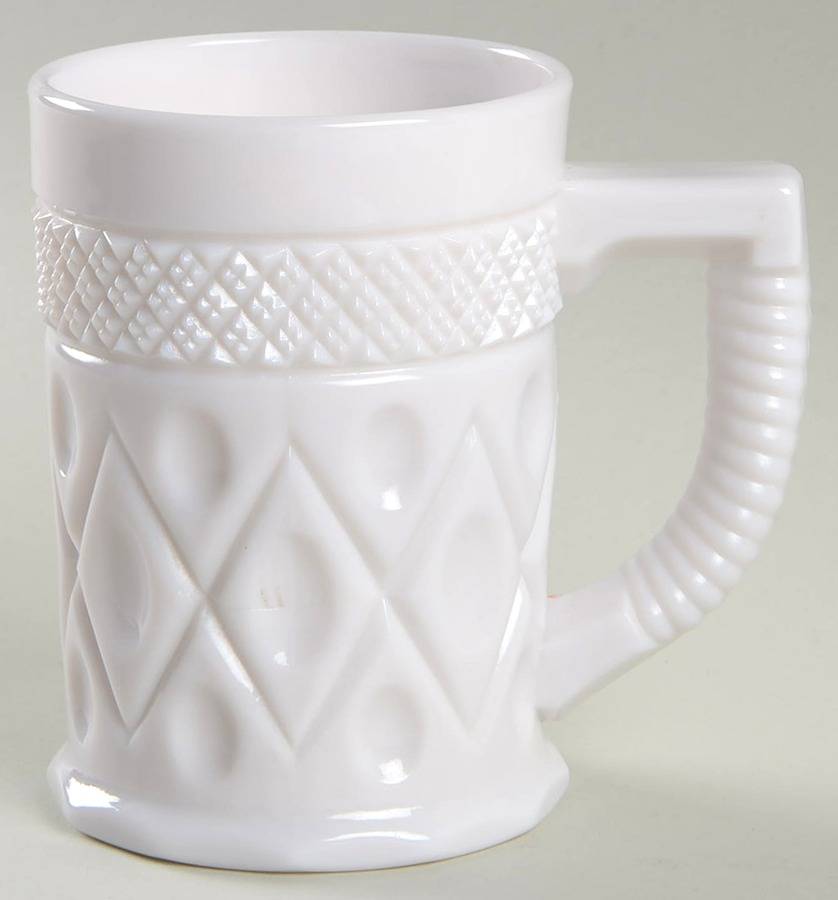 Cape Cod Milk Glass Large Mug by Imperial Glass-Ohio-1