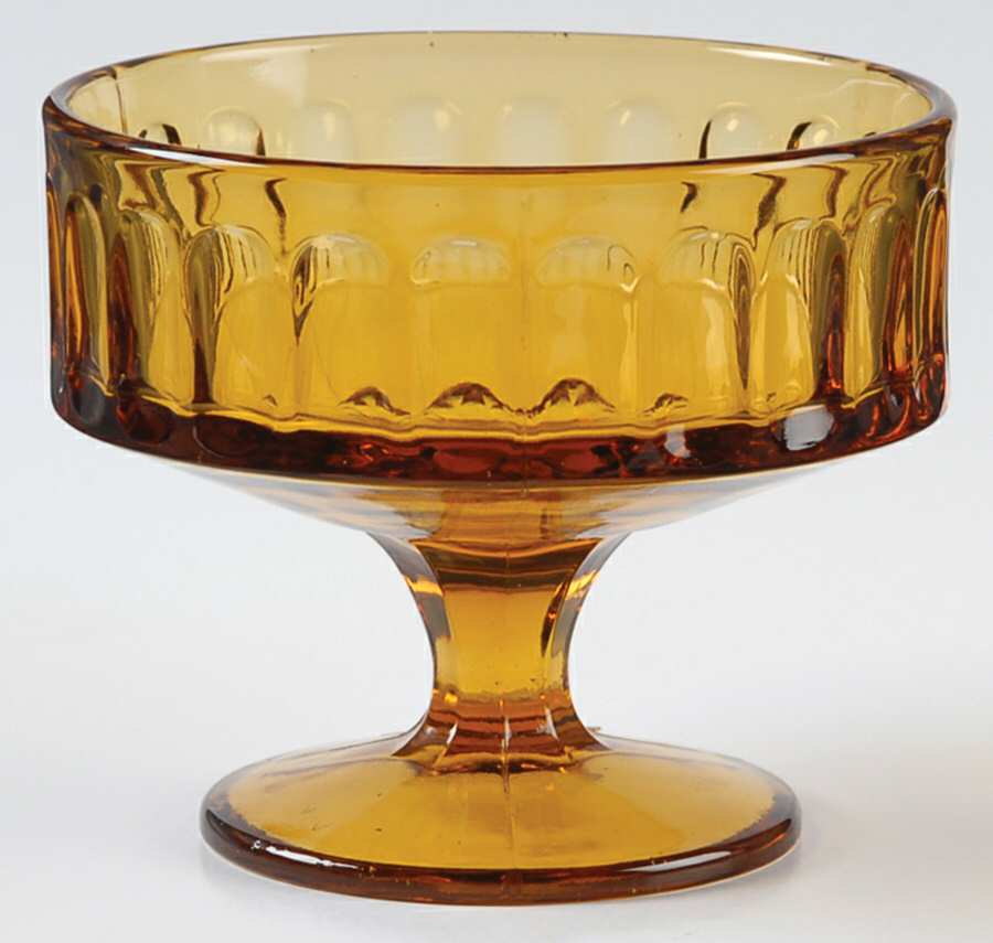 Sculptural Topaz Champagne/Tall Sherbet by Independence-1