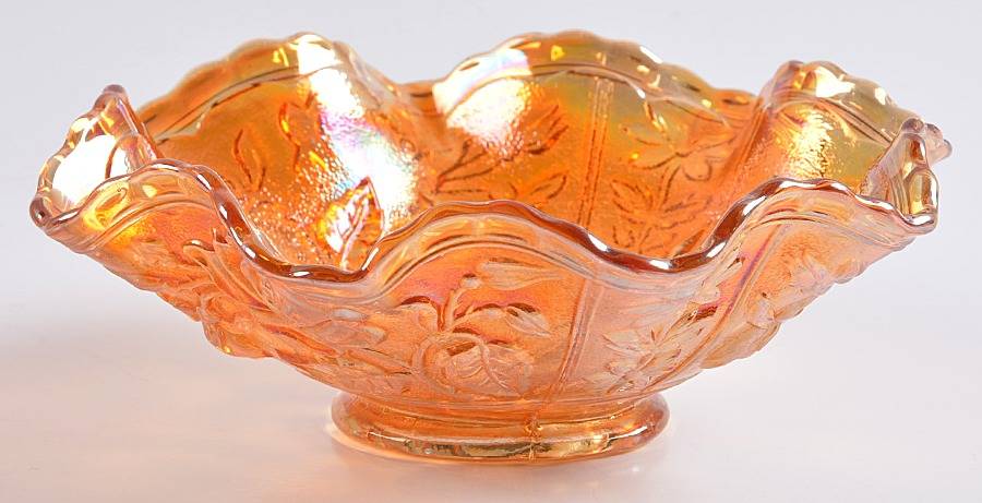 Open Rose Marigold Bon Bon by Imperial Glass-Ohio-1