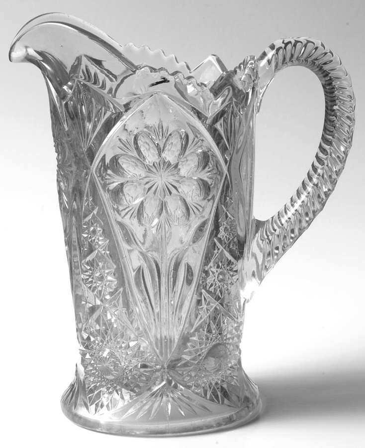 Cosmos Clear 18 Oz Pitcher by Imperial Glass-Ohio-1