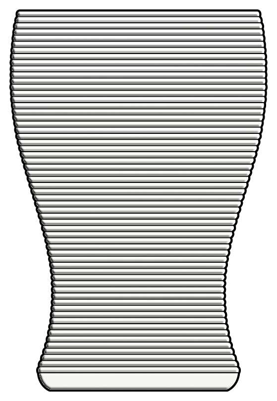 Spun Milk Glass Flat Tumbler by Imperial Glass-Ohio-1