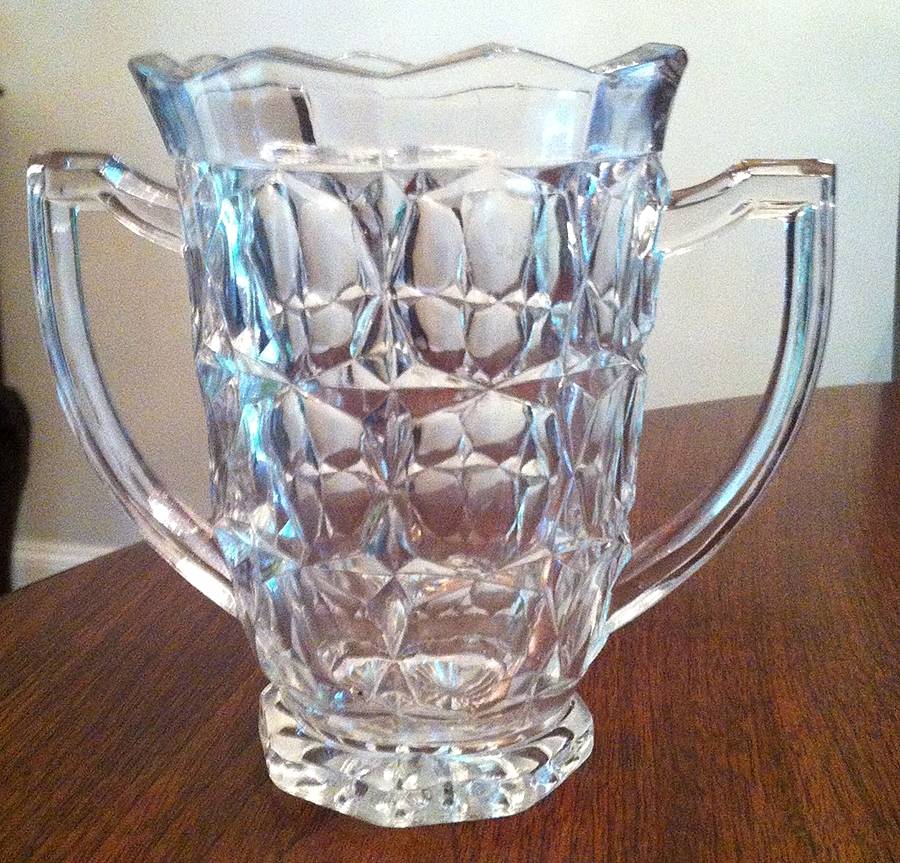 Constellation Clear Open Spooner by Indiana Glass-1