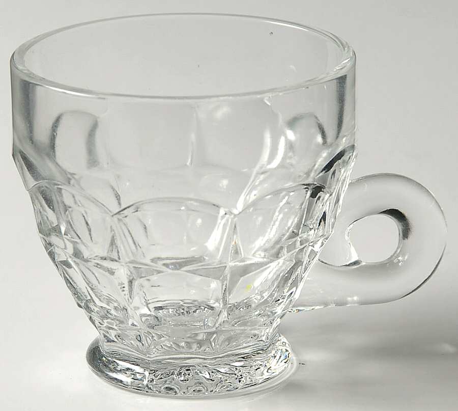 Constellation Clear Punch Cup by Indiana Glass-1