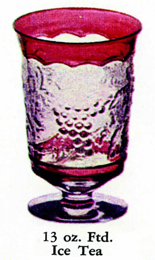 Crowned Concord Iced Tea by Imperial Glass-Ohio-1