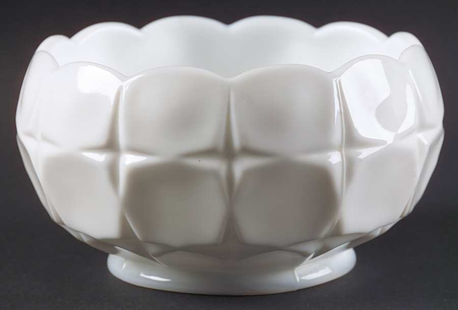 Constellation Milk Glass Open Candy Dish by Indiana Glass-1