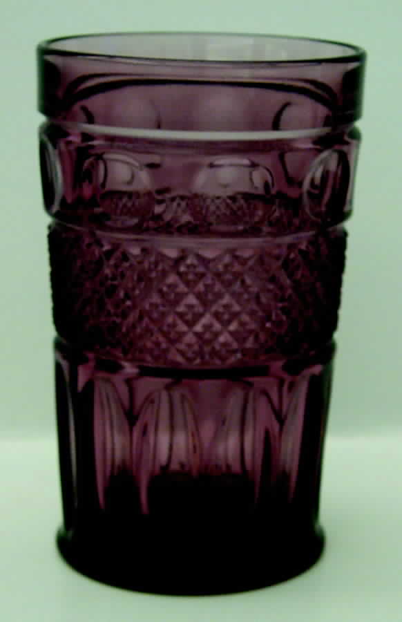 Tradition Amethyst 10 Oz Flat Tumbler by Imperial Glass-Ohio-1