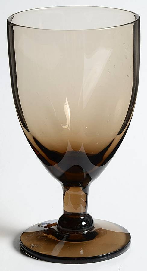 Dawn Nut Brown Wine Glass by Imperial Glass-Ohio-1
