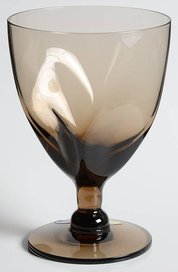 Dawn Nut Brown Water Goblet by Imperial Glass-Ohio-1