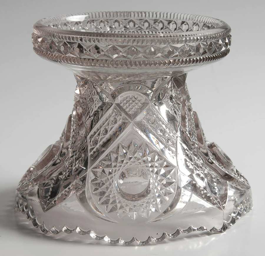 Fashion Clear Punch Bowl Stand by Imperial Glass-Ohio-1
