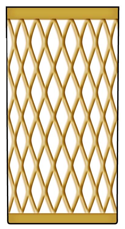 Sekai Ichi Gold 12 Oz Flat Tumbler by Imperial Glass-Ohio-1