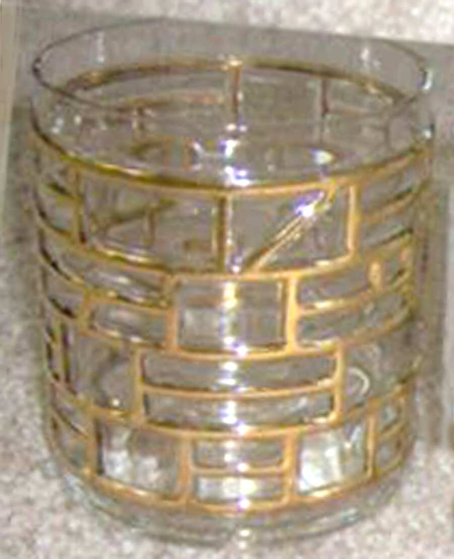 Dynasty Gold Old Fashioned by Imperial Glass-Ohio-1