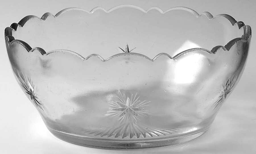 Bethlehem Star 8" Large Fruit Bowl by Indiana Glass-1