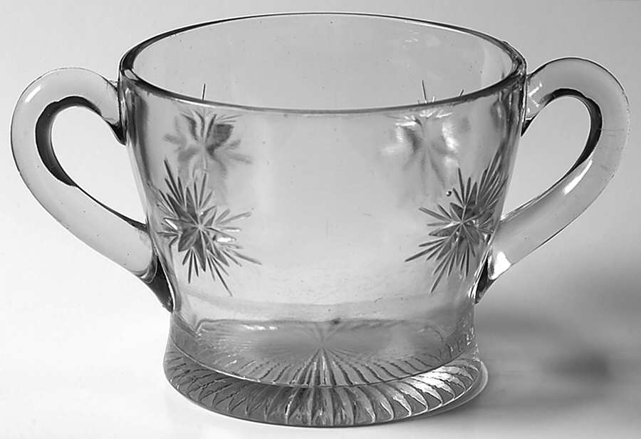 Bethlehem Star Open Sugar by Indiana Glass-1
