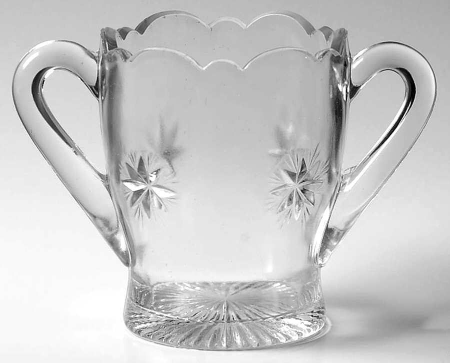 Bethlehem Star Sugar-Open by Indiana Glass-1