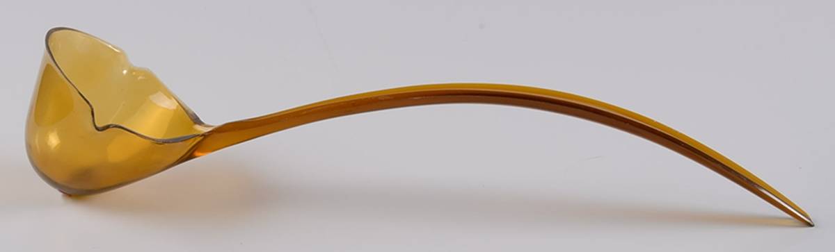 Princess Amber Carnival (Punch Set) Plastic Punch Ladle by Indiana Glass-1