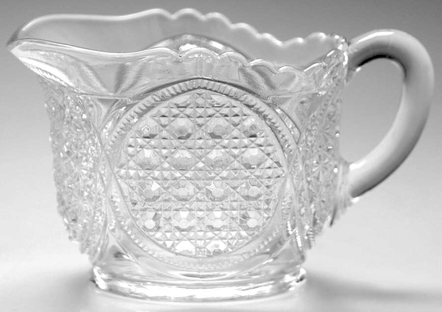 Austrian Oval Creamer by Indiana Glass-1