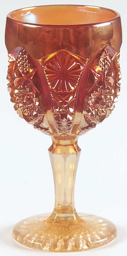 Daisy and Button Marigold Wine by Imperial Glass-Ohio-1