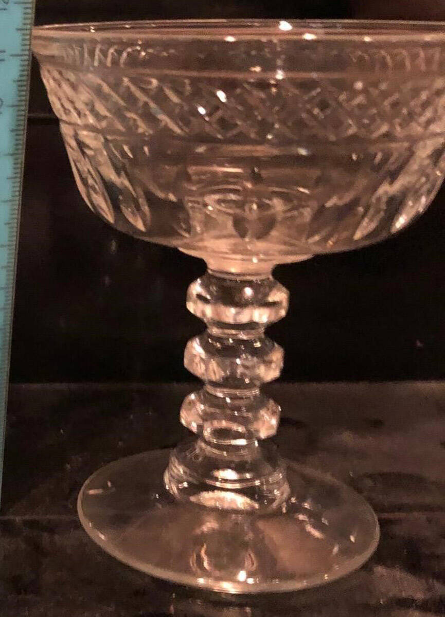Dignity Champagne/Tall Sherbet by Imperial Glass-Ohio-1