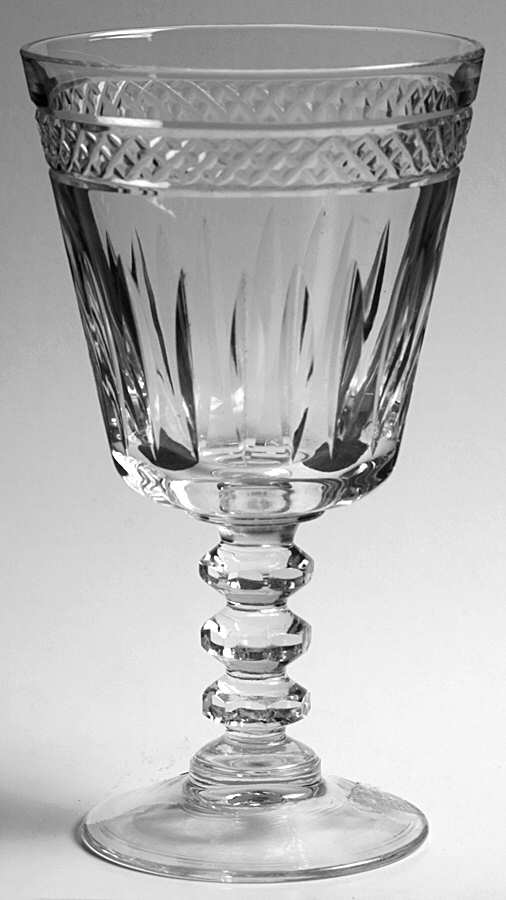 Dignity Water Goblet by Imperial Glass-Ohio-1