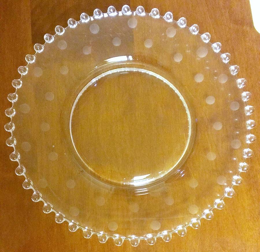 Dots Luncheon Plate by Imperial Glass-Ohio-1