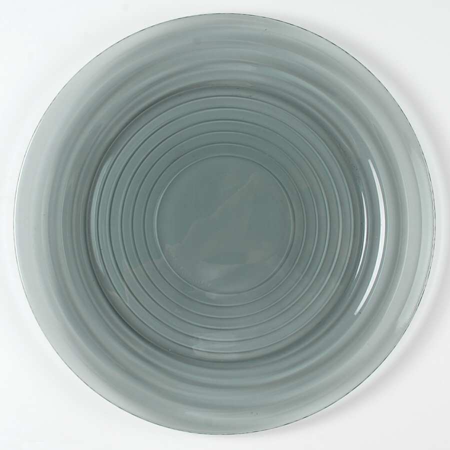 Aino Aalto Smoke Gray Dinner Plate by Iittala-1