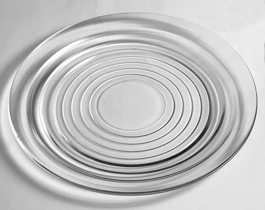 Aino Aalto Clear Dinner Plate by Iittala-1