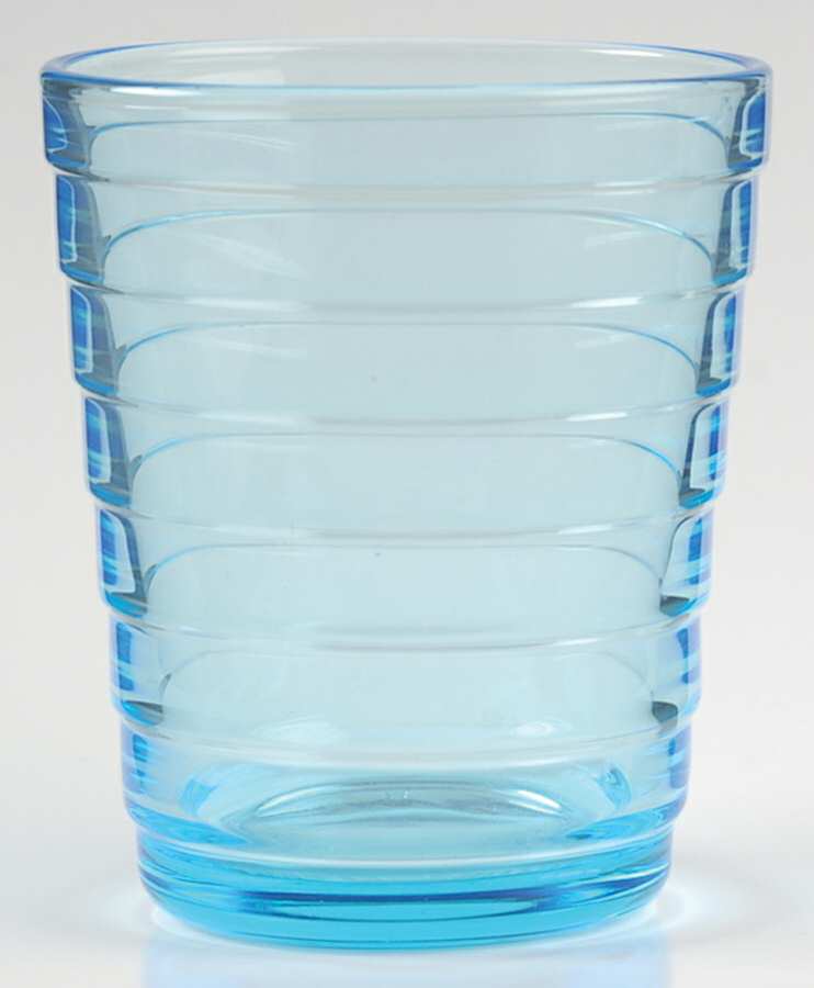 Aino Aalto Blue 7 Oz Flat Tumbler by Iittala-1